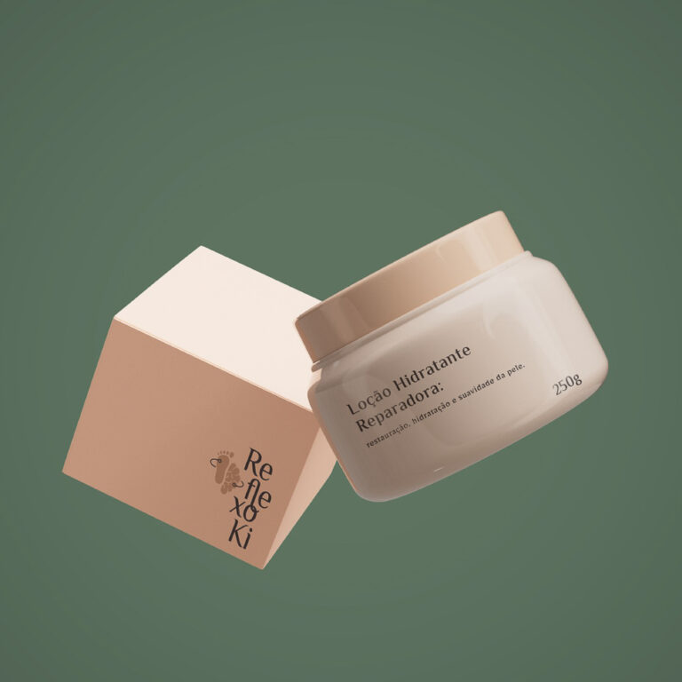 logotipo linha de cosméticos