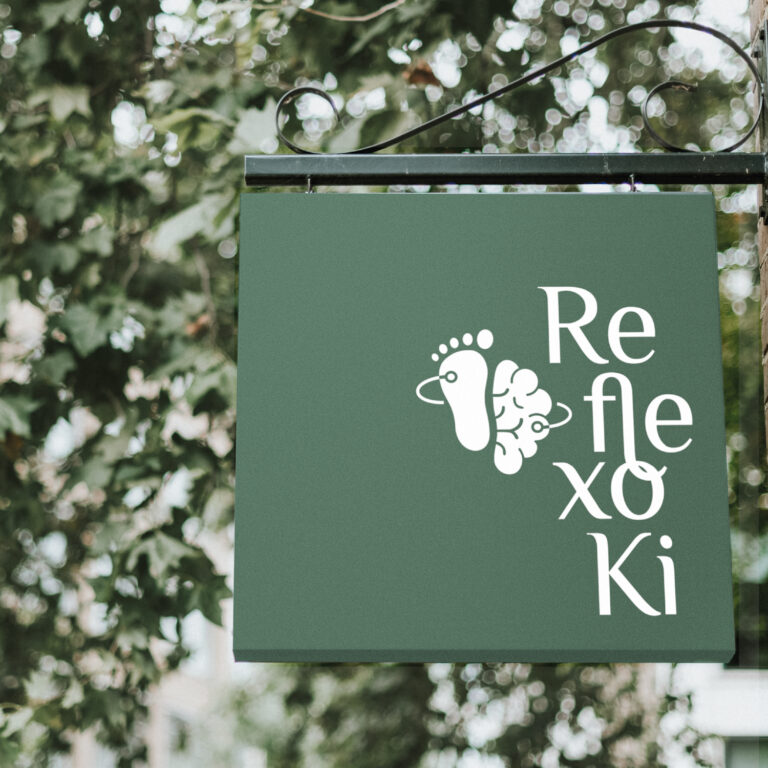 logotipo marca reflexologia podal